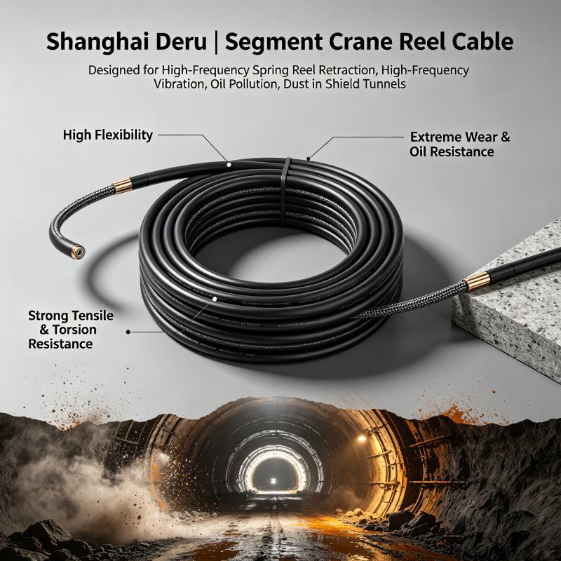 Deru Cable Manufacturing | Pipe Segment Hanging Drum CableDeru Cable Manufacturing | Pipe Segment Hanging Drum Cable