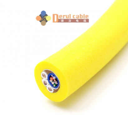 Neutral Buoyant CAT6 Control Cable Underwater ROV Umbilical Tether for ROV Vehicles