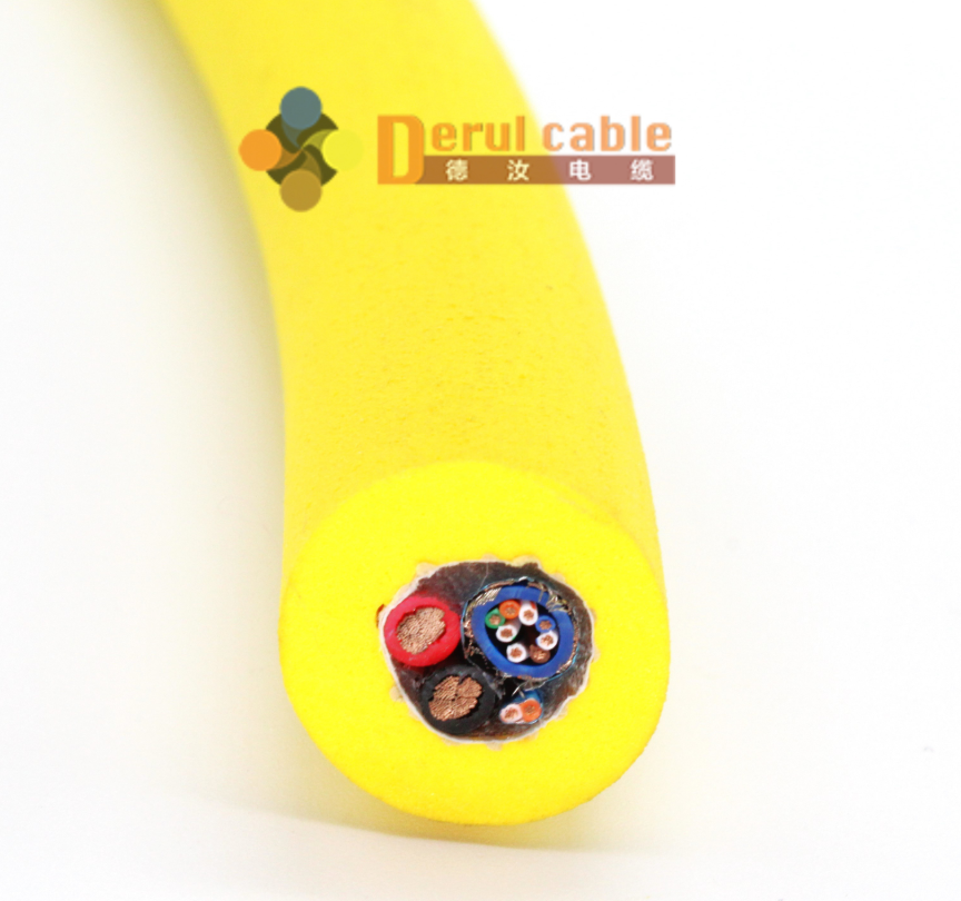 Neutral Buoyancy CAT6 ROV Tether Cable