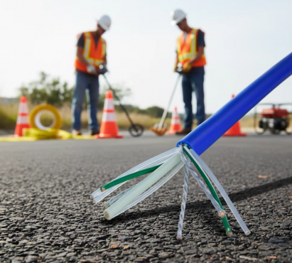 Fiberglass Push Rod Cable for Pipeline Inspection Robot | Durable High Tensile Survey Cable