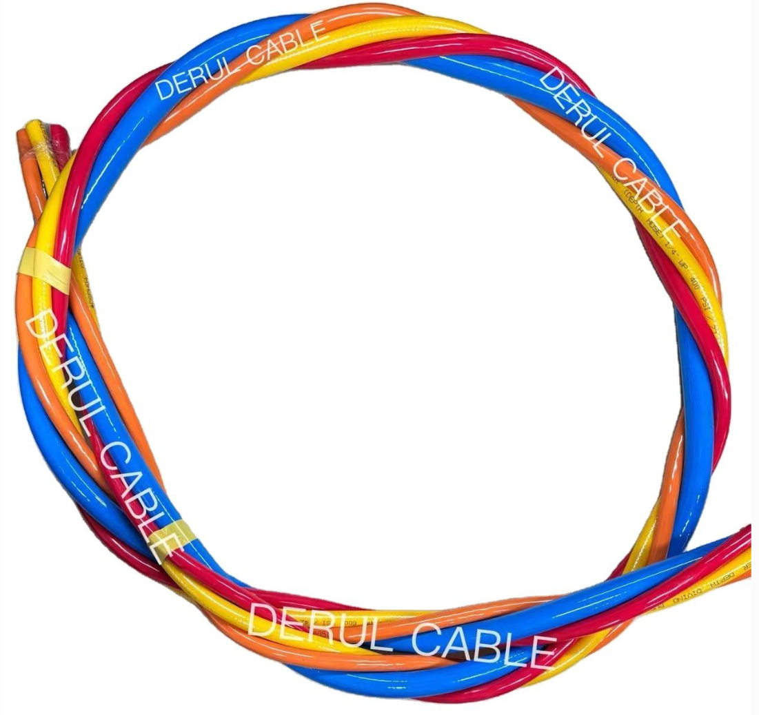 Our 3-in-1 marine diving umbilical cable integrates subsea pressure resistant air hose, signal communication & CCTV video lines. Custom ROV deep sea composite umbilical cable, factory direct supply, CE certified. Contact us for quotation.