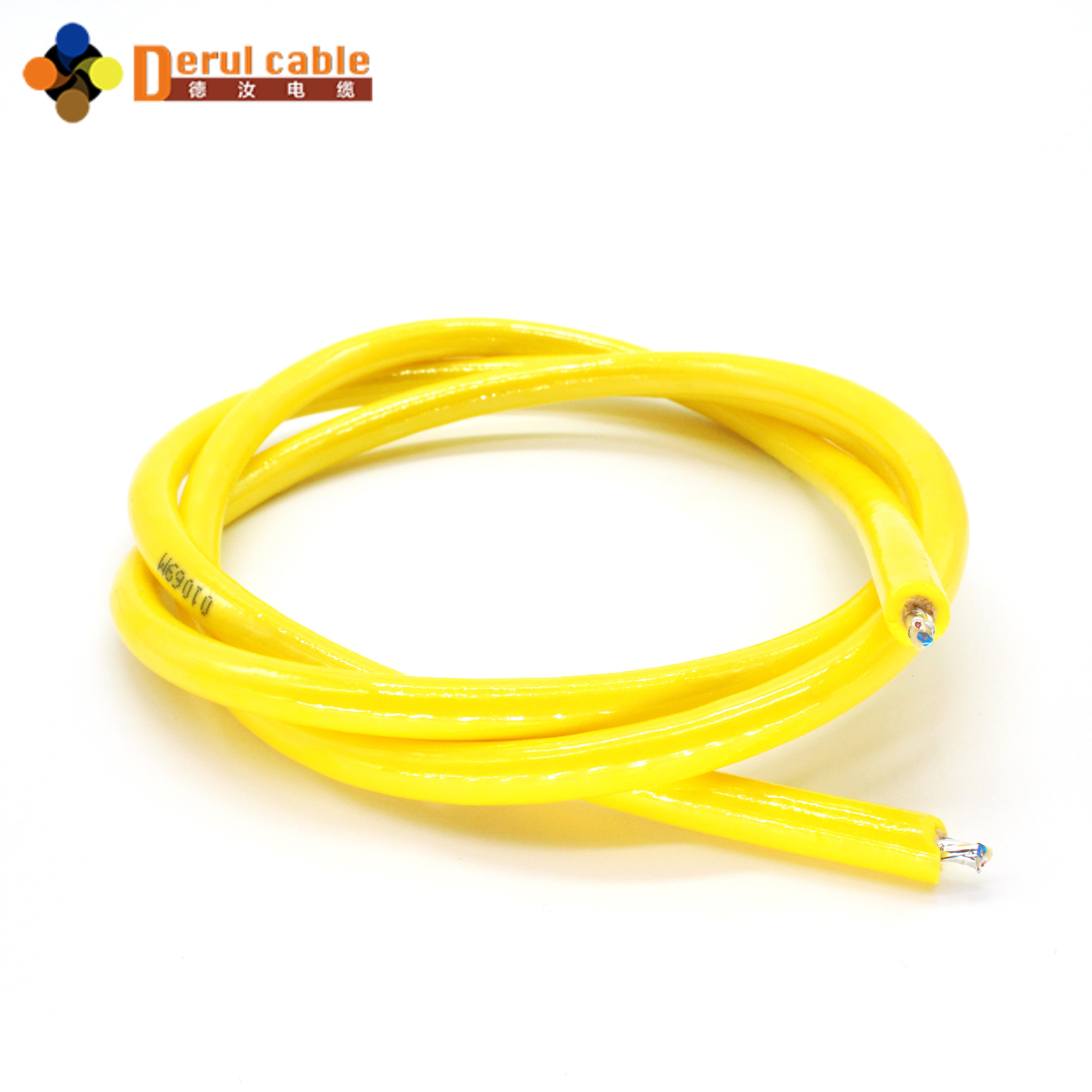 China Factory Custom PUR Underwater Coaxial Camera Cable for ROV Subsea Monitoring
