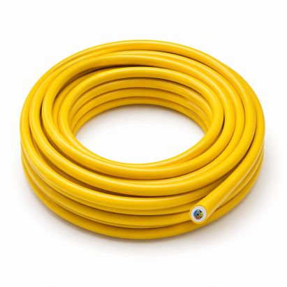 Single Mode Optical Fiber Copper Conductor PE Insulation ROV Vehicle Cable for Small ROV Neutrally Buoyant Tether