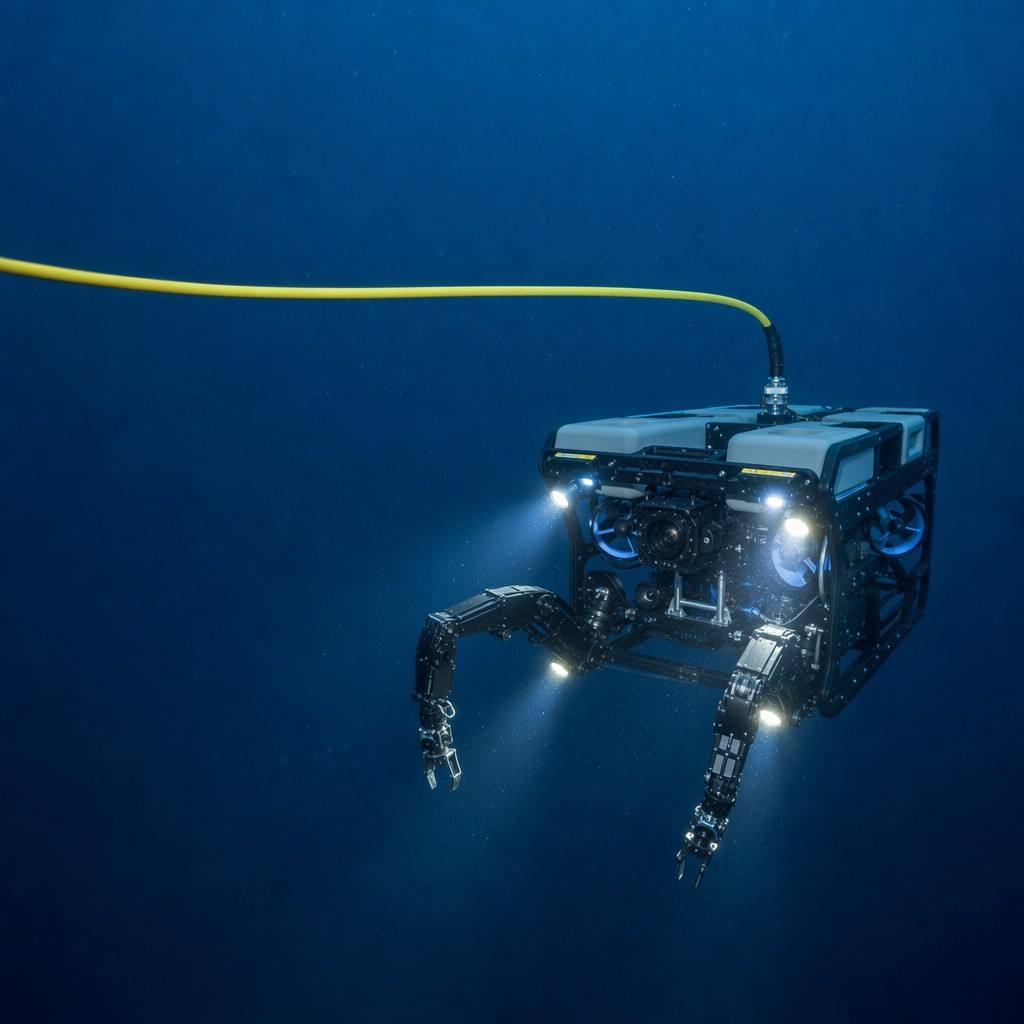 ROV Underwater Vehicle Cable