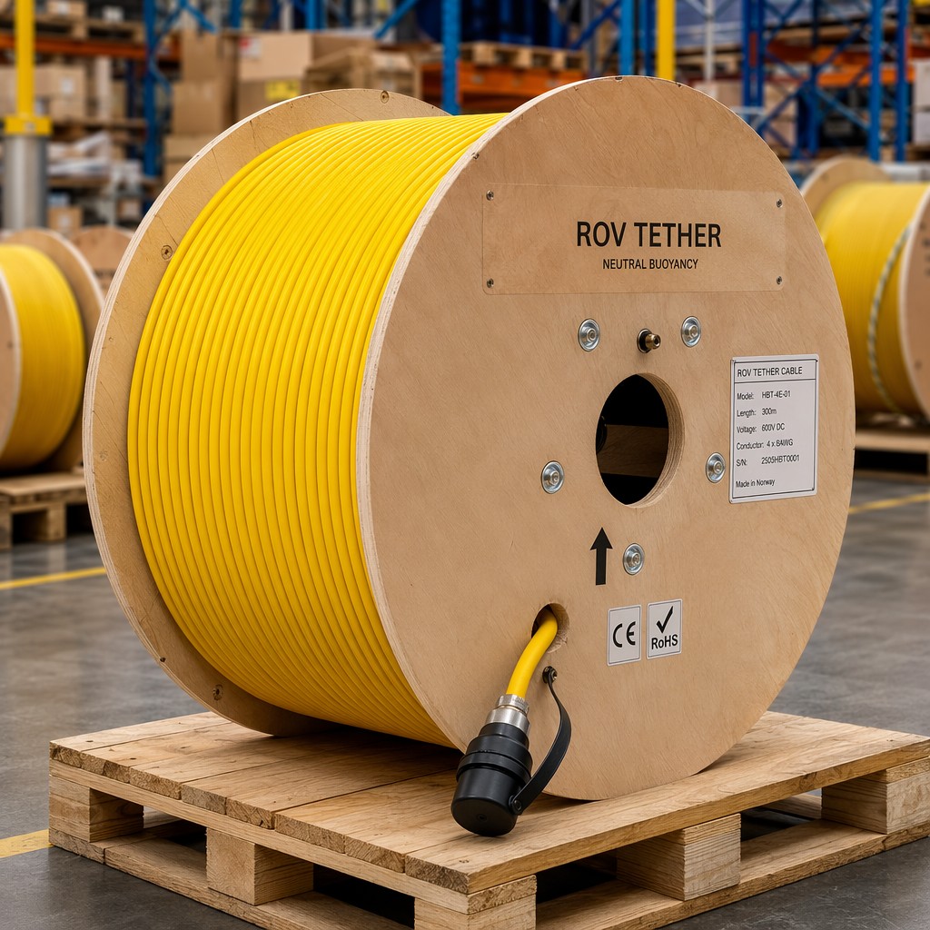 ROV Underwater Vehicle Cable