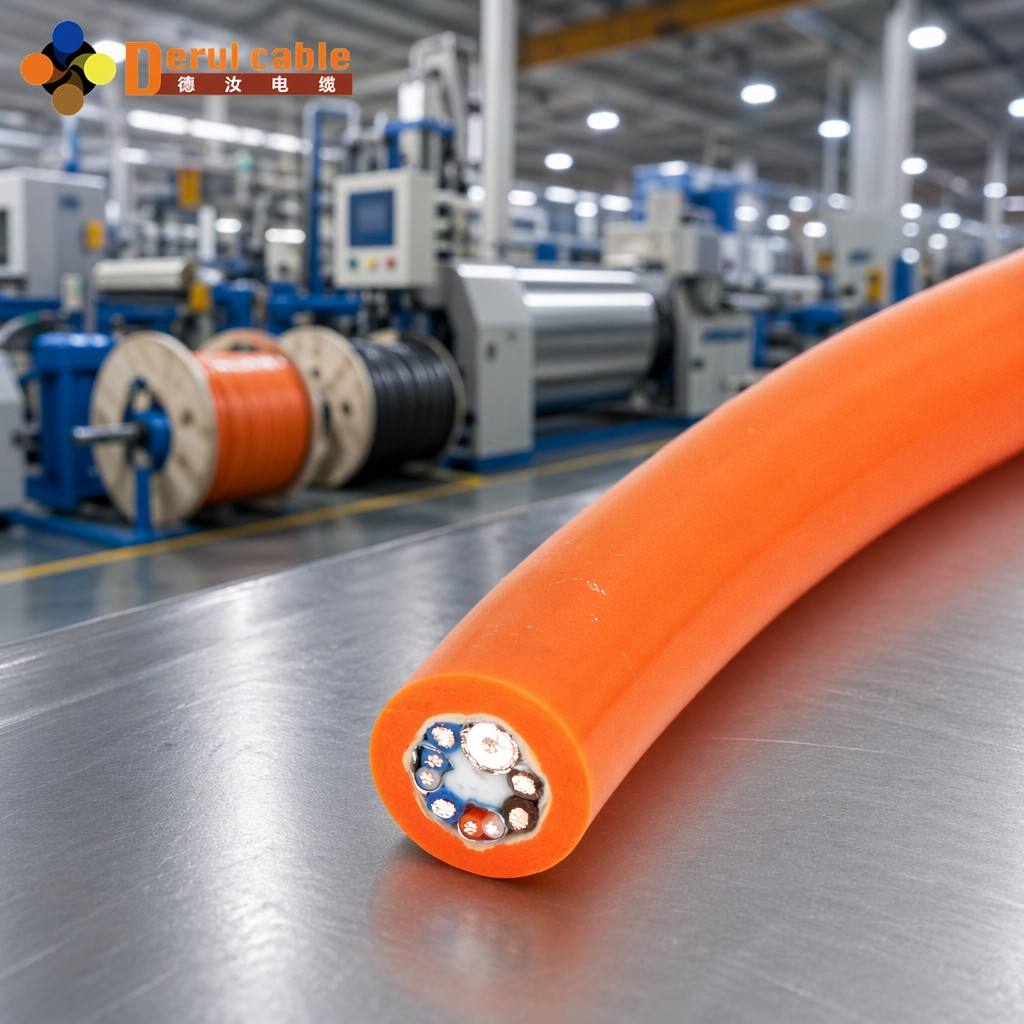 flexible-pipeline-inspection-robot-cable