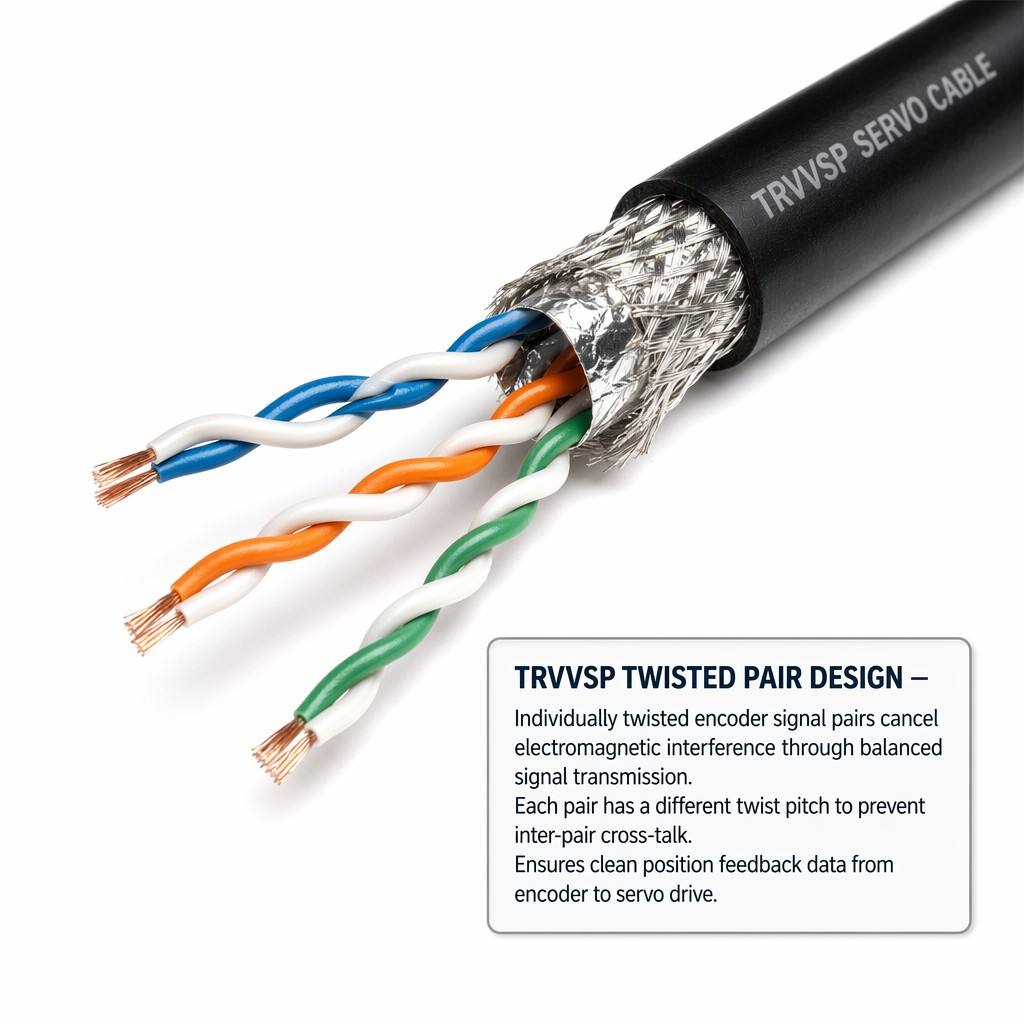  Shanghai Deru Manufactures Highly Flexible Servo Encoder Feedback Cables