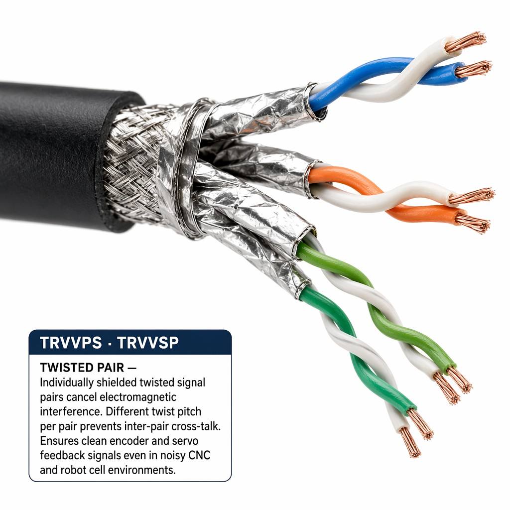 Shanghai Deru manufactures highly flexible PUR drag chain cables