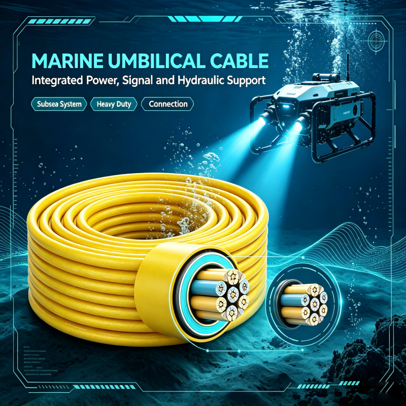 Shanghai Deru ROV Neutral-Buoyancy Cable