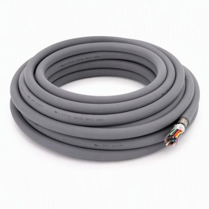PUR High Flex Robot Cable Multi Core Shielded — 2–50 Core 0.12–2.5mm² Drag Chain Industrial Robot Arm
