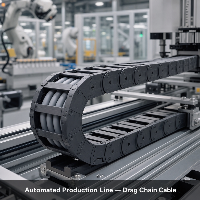 Shanghai Deru | Drag Chain Cables