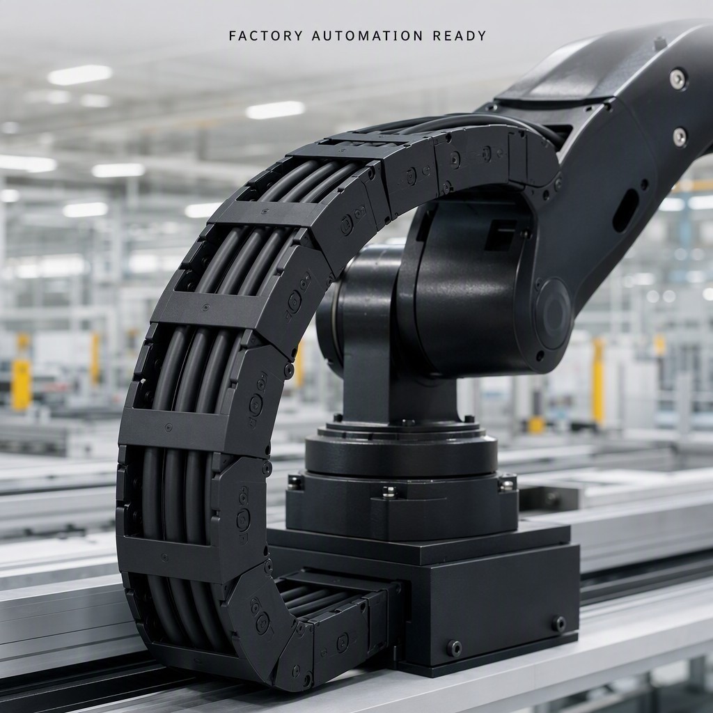  Shanghai Deru Manufactures Specialized Cables for Industrial Robots