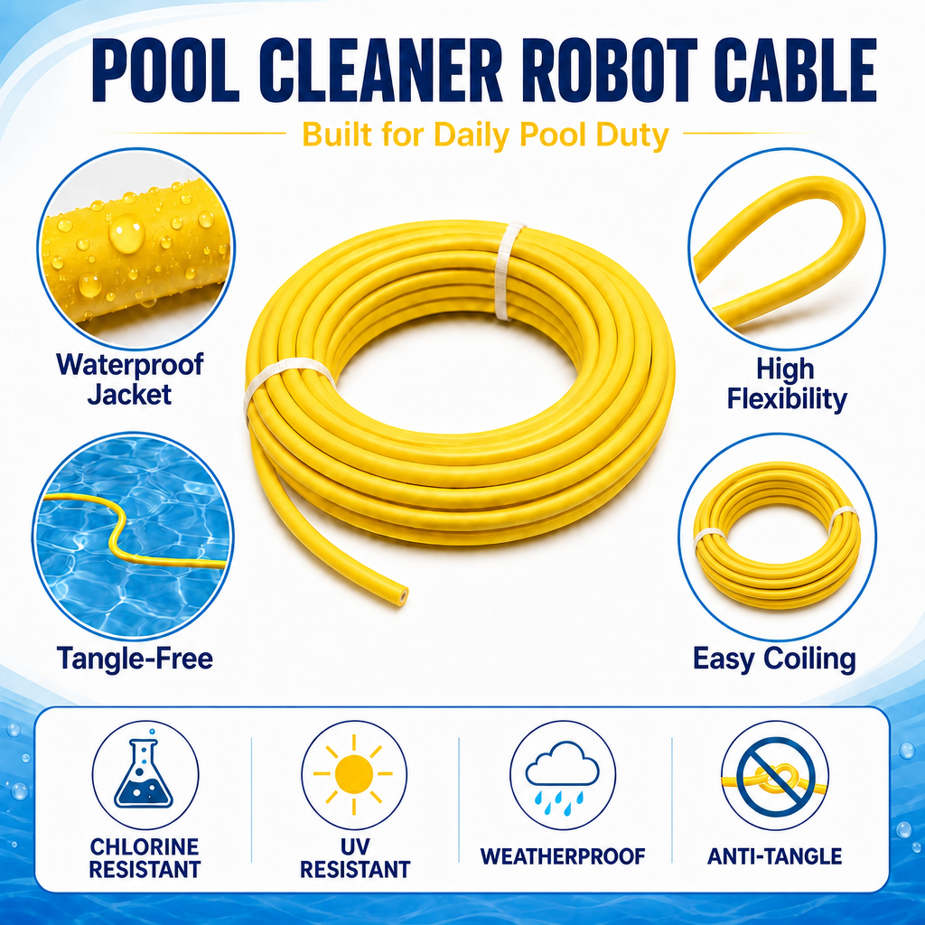 Shanghai Deru Manufacturing | Swimming Pool Robot Cable