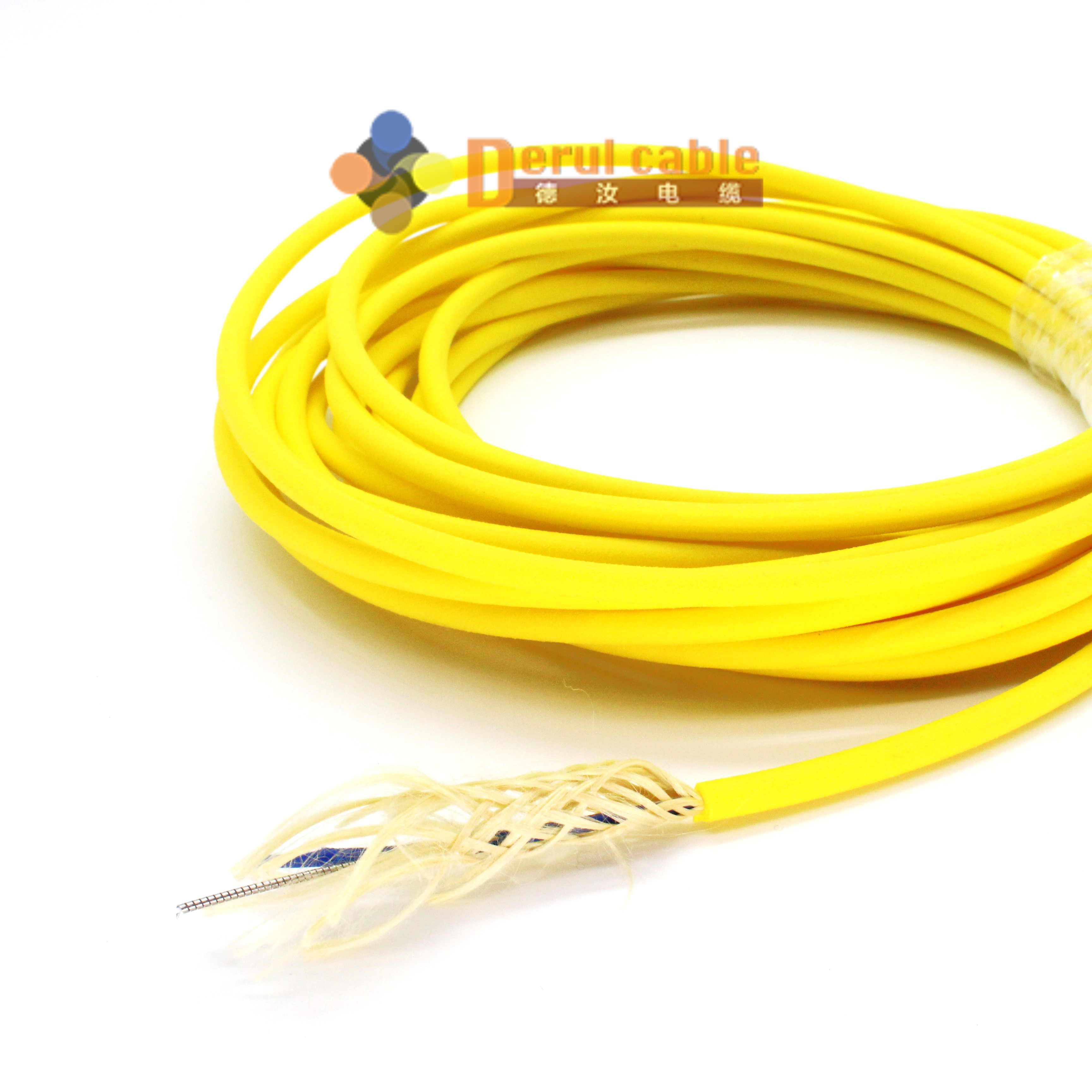 Zero‑buoyancy ROV umbilical cable, custom neutral buoyancy subsea tether by Shanghai Deru Cable