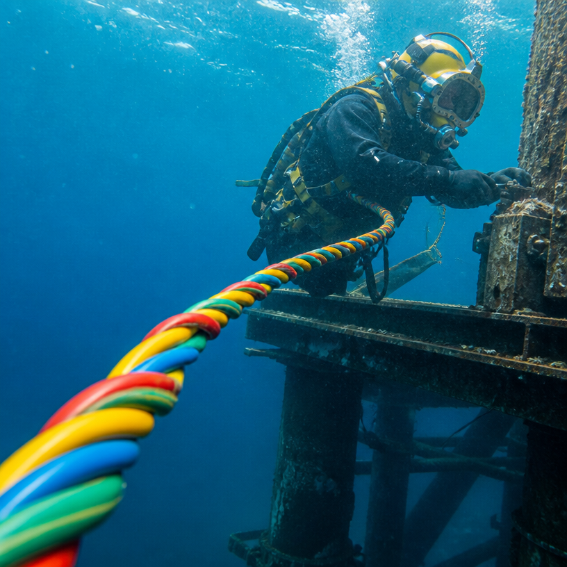 Shanghai Deru Manufacturing | Marine Umbilical Cable