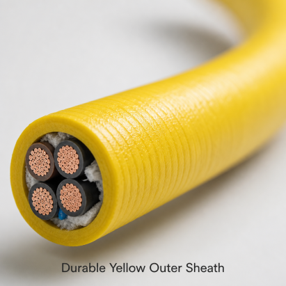 High Flexible Offshore Wind Turbine Cable EPR Insulation Anti‑Corrosion Subsea Power Cable for Wind Energy Project