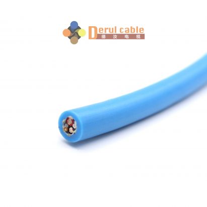 Waterproof CCTV Drain Camera Cable 23mm Fiberglass Push Rod Cable Pipe Inspection Sewer Camera System