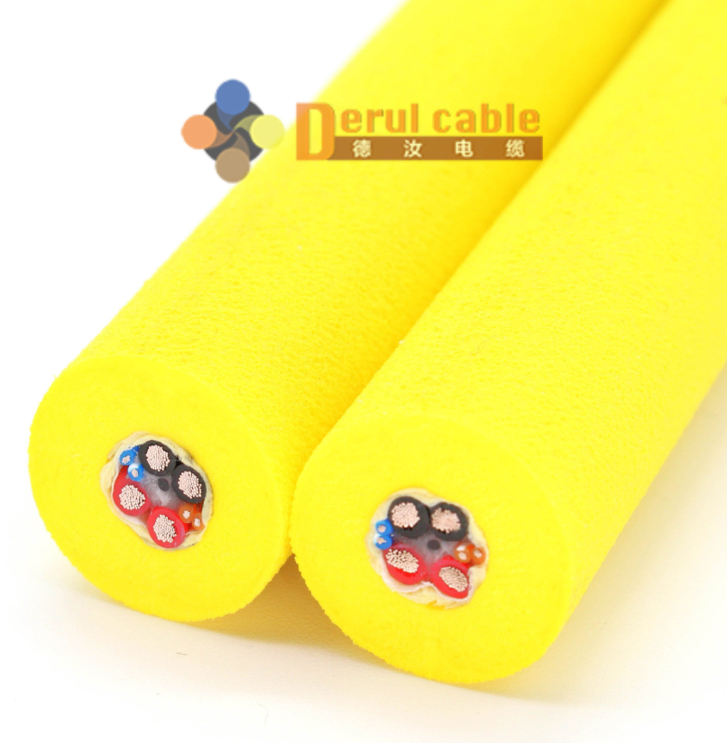 Neutrally Buoyant ROV Tether Cable