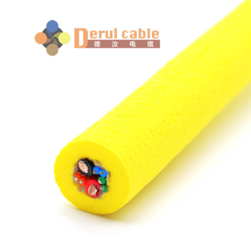 Neutrally Buoyant ROV Tether Cable