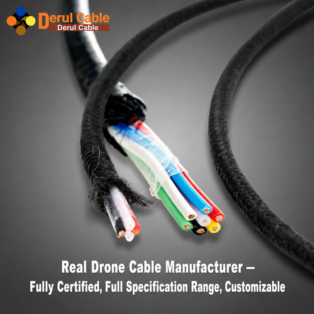 Shanghai Deru Brand Specialized Drone Cables