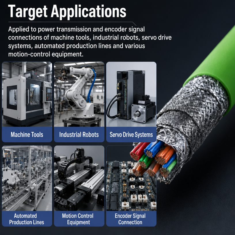  Shanghai Deru Robot Backup Power Cable