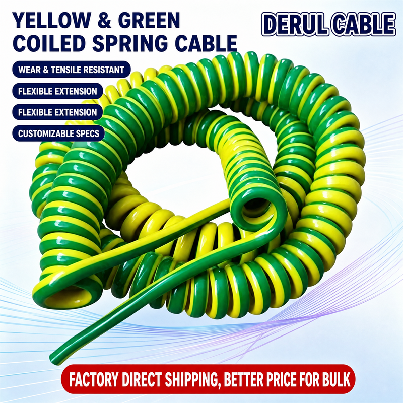 Shanghai Deru Manufacturer – Spiral Cables