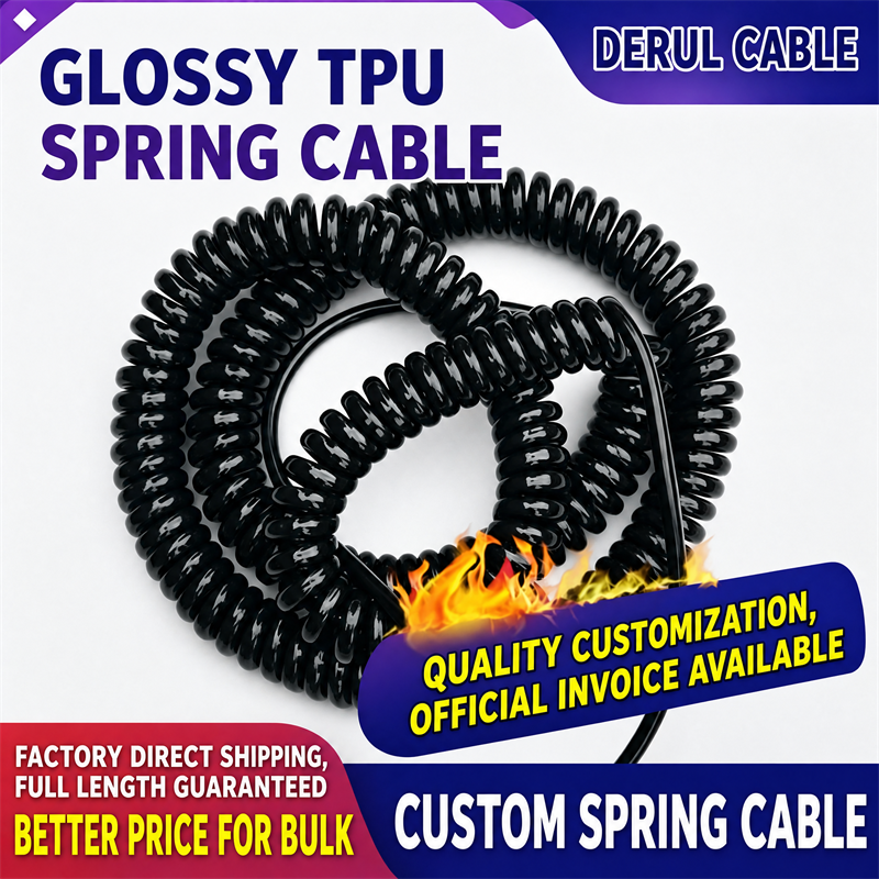 Shanghai Deru Manufacturer – Spiral Cables