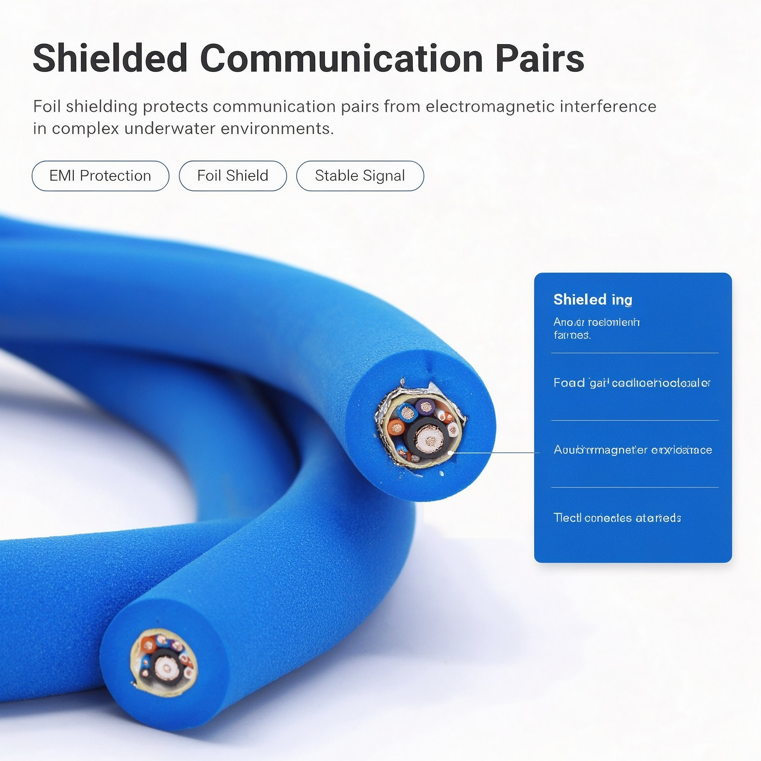 Shanghai Deru Underwater Robot Special Cable