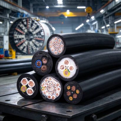 (N)TSCGEWÖU Cable Specification – Port Crane Medium Voltage Drum Reeling Cable
