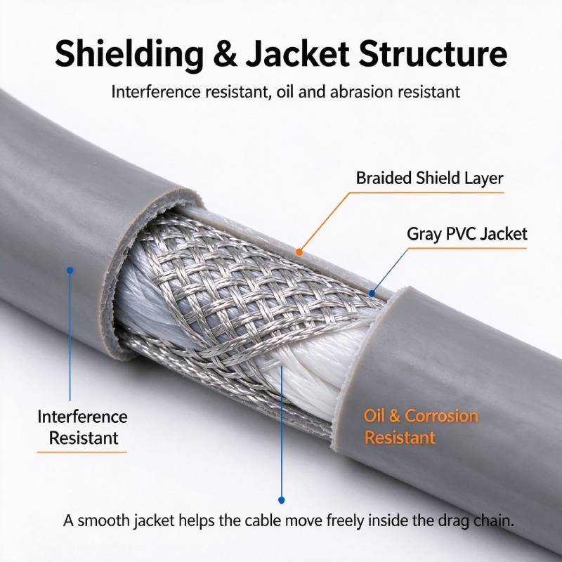 TRVV drag chain cable